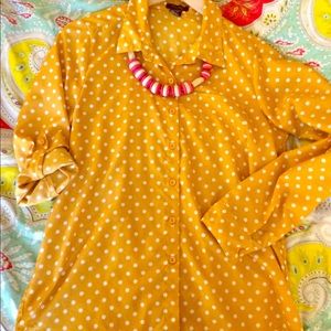 Button Up Blouse DONATING SATURDAY